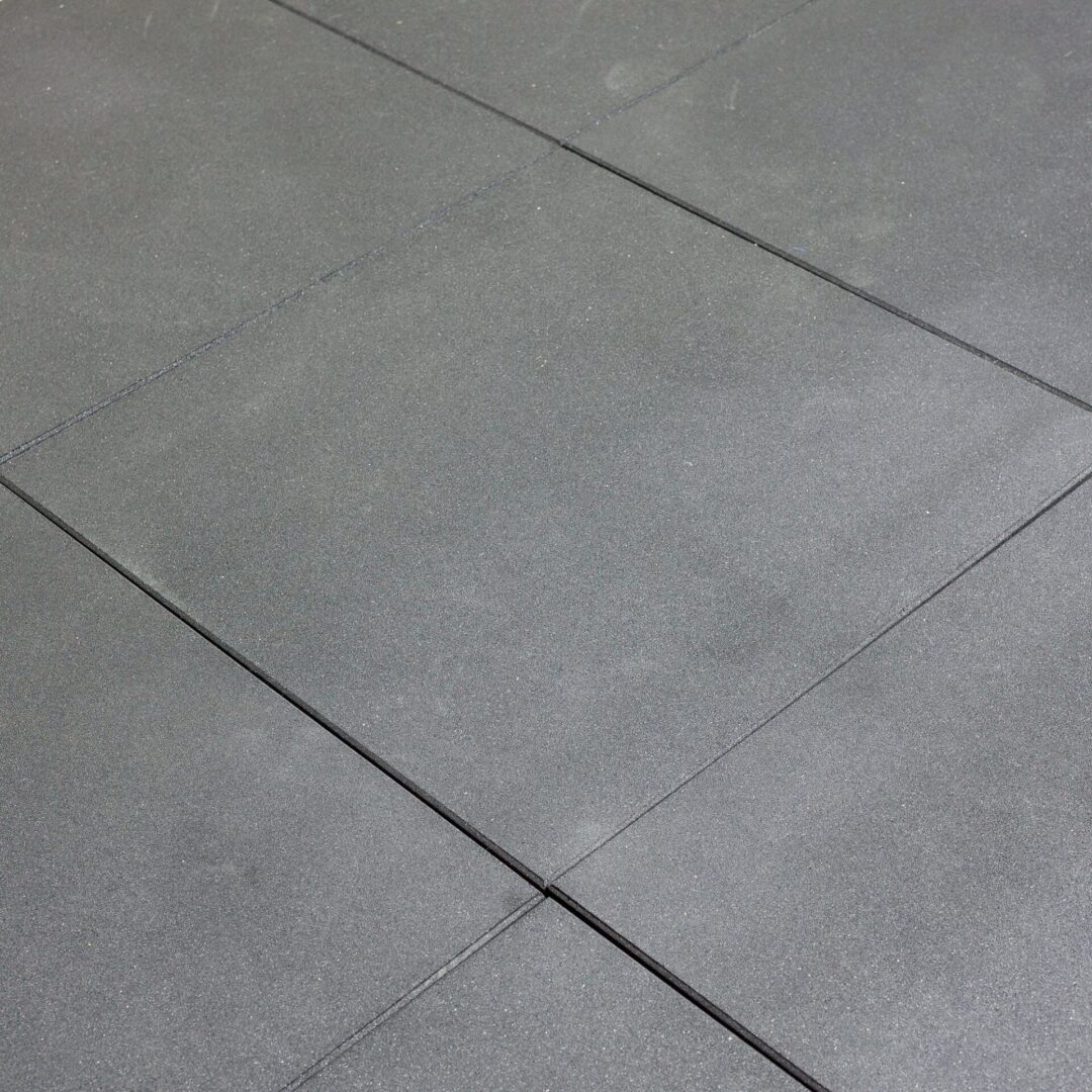 Vulcanized Rubber Gym Floor Mat Tiles