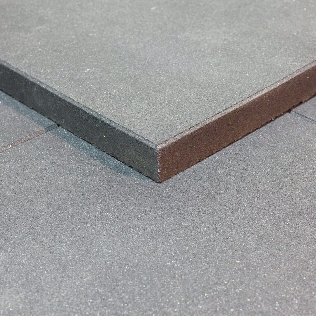 Vulcanized Rubber Gym Floor Mat Tiles - Image 2