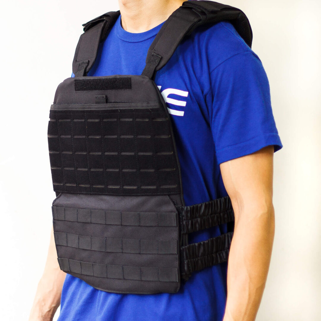 TheRack.Co Basics Tactical Plate Carrier Weighted Vest - Image 3