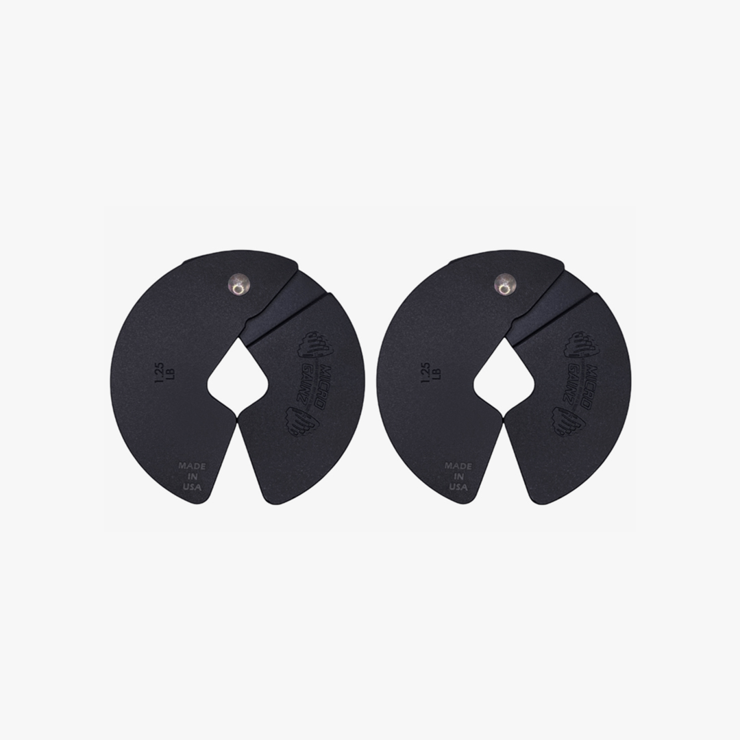 Micro Gainz 1.25LB Fractional Dumbbell Plate, Pair