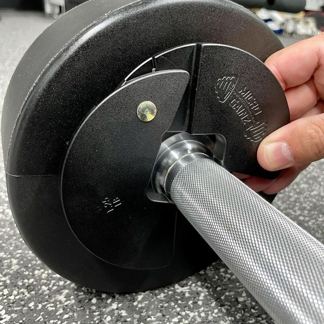 Micro Gainz 1LB Fractional Dumbbell Plate, Pair - Image 3