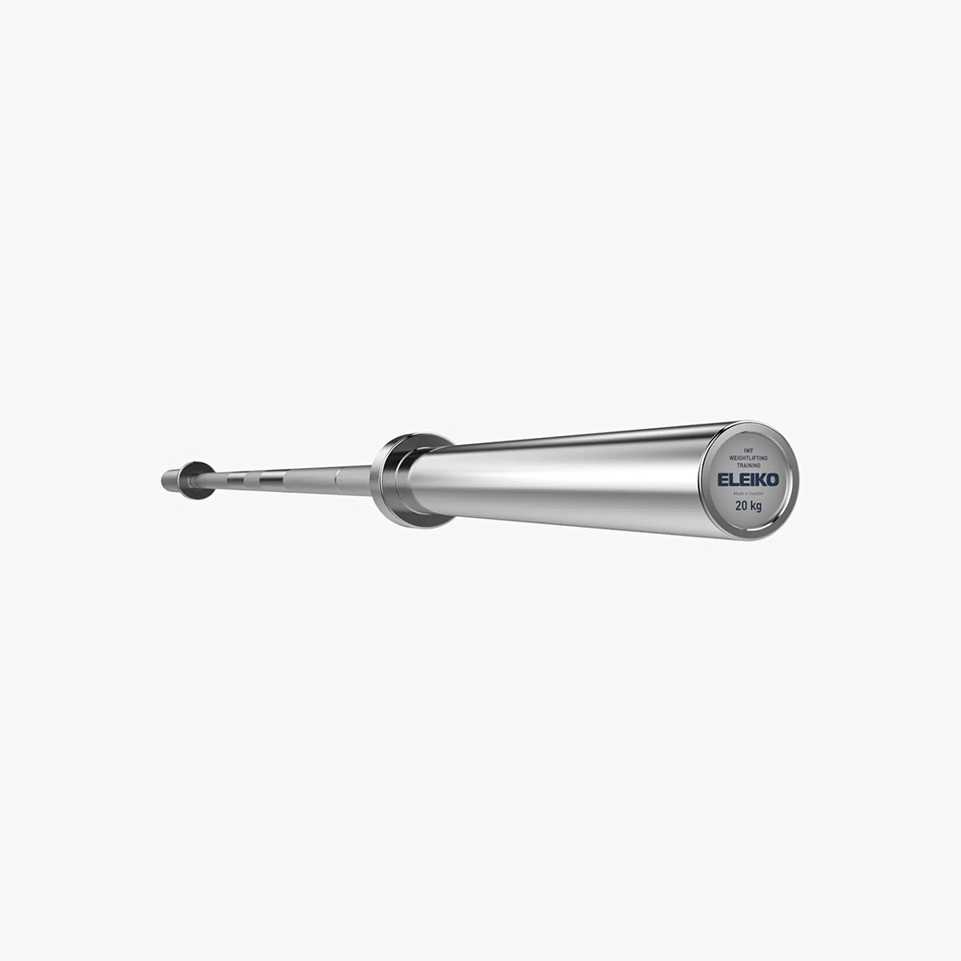 WEB – Eleiko IWF Training Bar 20kg – Hero Image