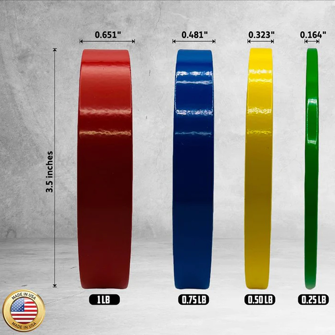 Micro Gainz 8 Plate Set, Multi-Color - Image 6