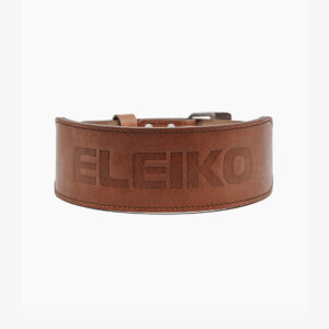 Eleiko Weightlifting Leather Belt - Brown