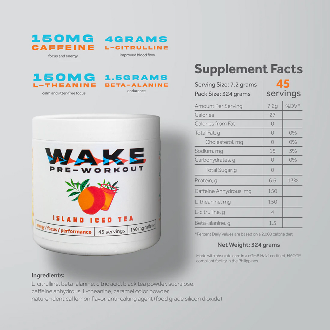 Wheyl WAKE Pre-Workout Supplement - Image 4