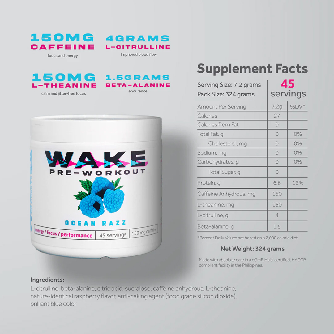 Wheyl WAKE Pre-Workout Supplement - Image 7