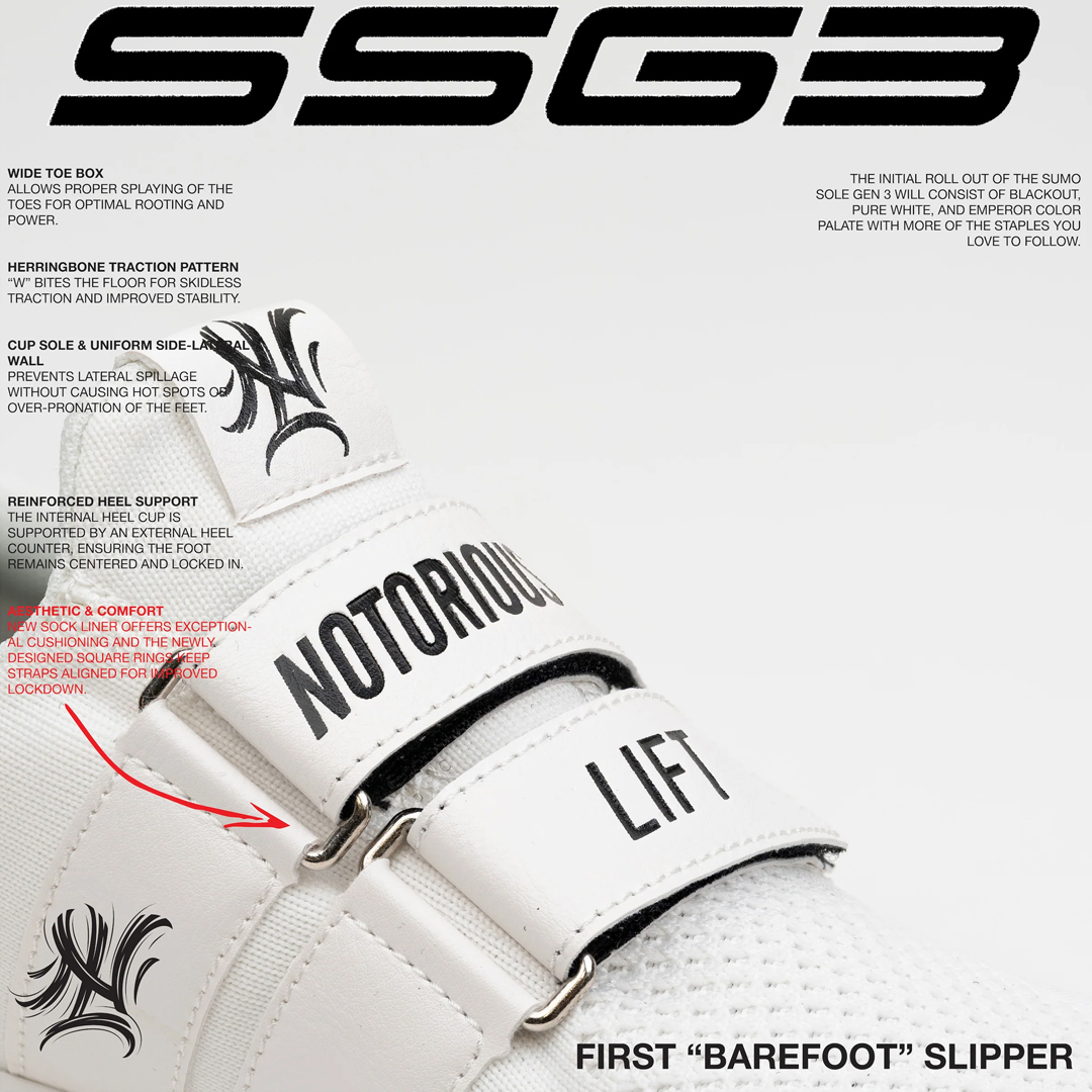 Notorious Lift Sumo Sole Gen 3 Blackout - Image 4