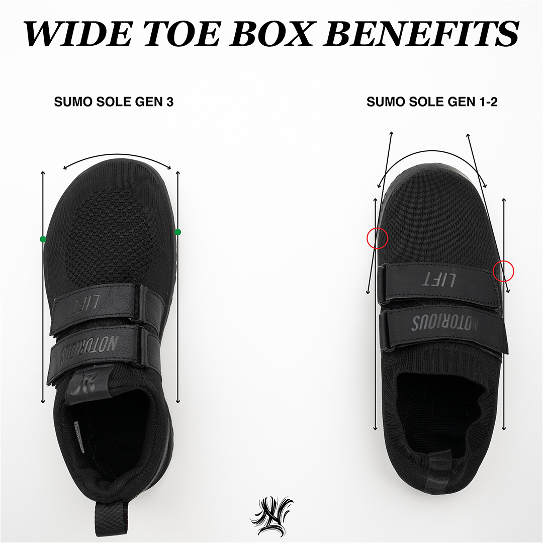 Notorious Lift Sumo Sole Gen 3 Blackout - Image 8