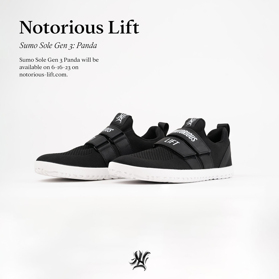Notorious Lift Sumo Sole Gen 3 Panda - Image 4