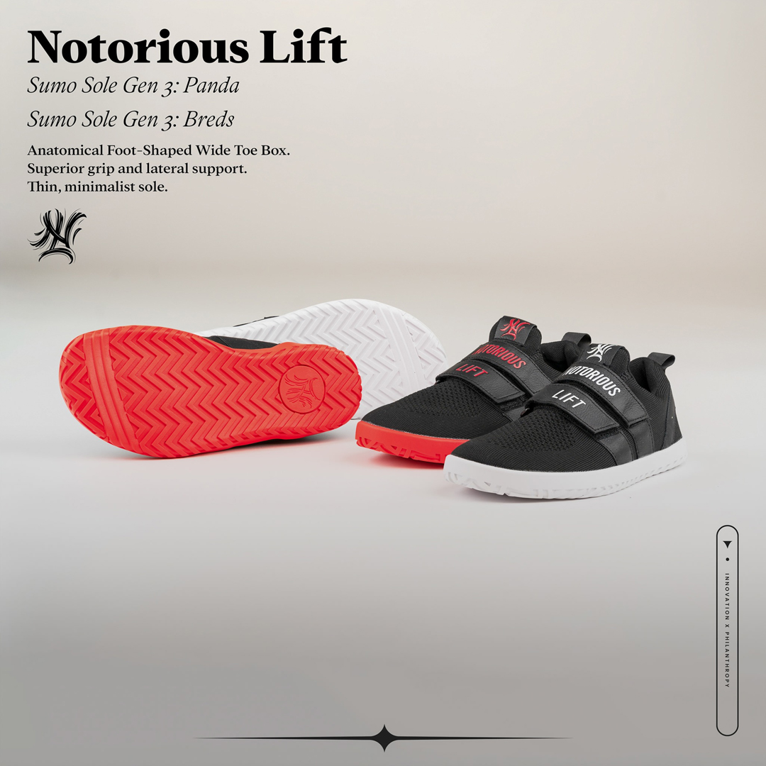 Notorious Lift Sumo Sole Gen 3 Panda - Image 2