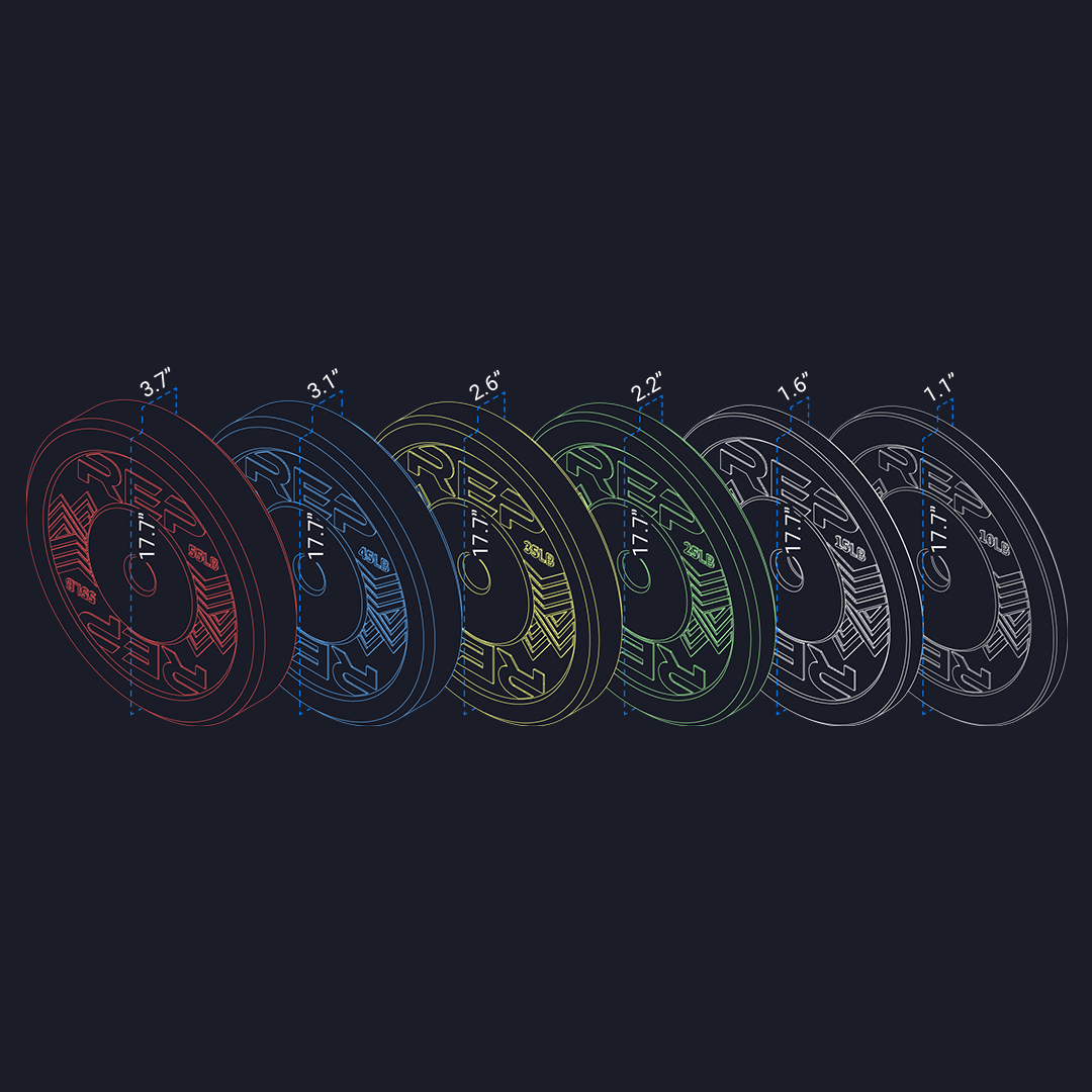 REP Pinnacle Bumper Plates - Image 11