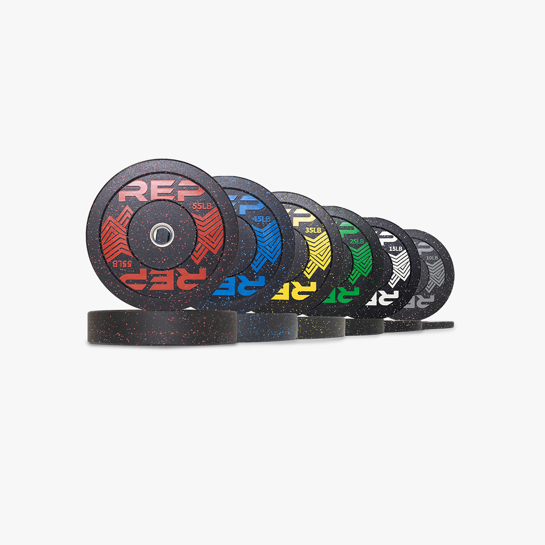WEB - REP Fitness Bumper Plates - Pinnacle - Pair - Hero Image