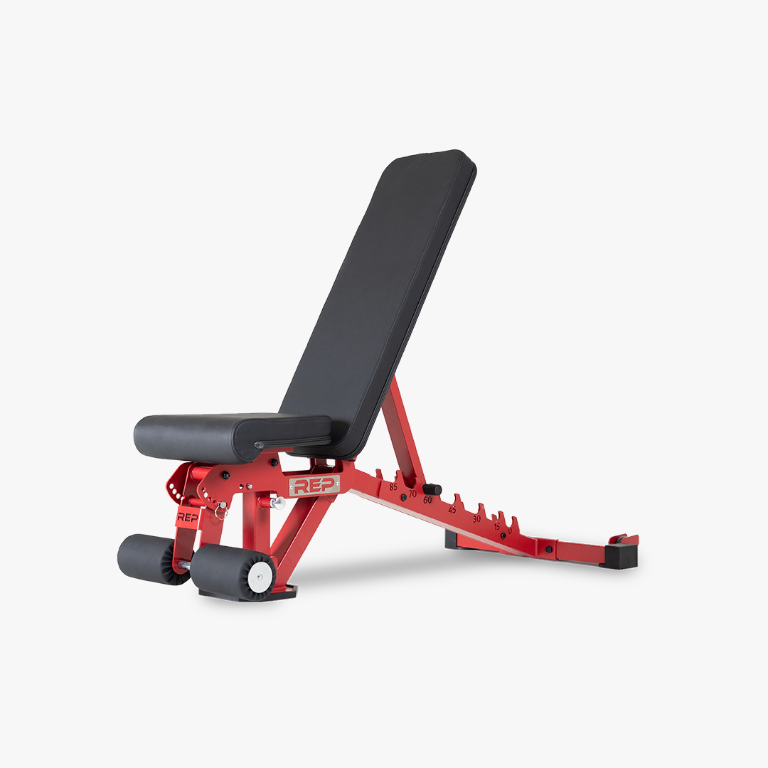 WEB - REP Fitness AB-3000 2.0 FID Adjustable Weight Bench - Metallic Black, Red and White_02