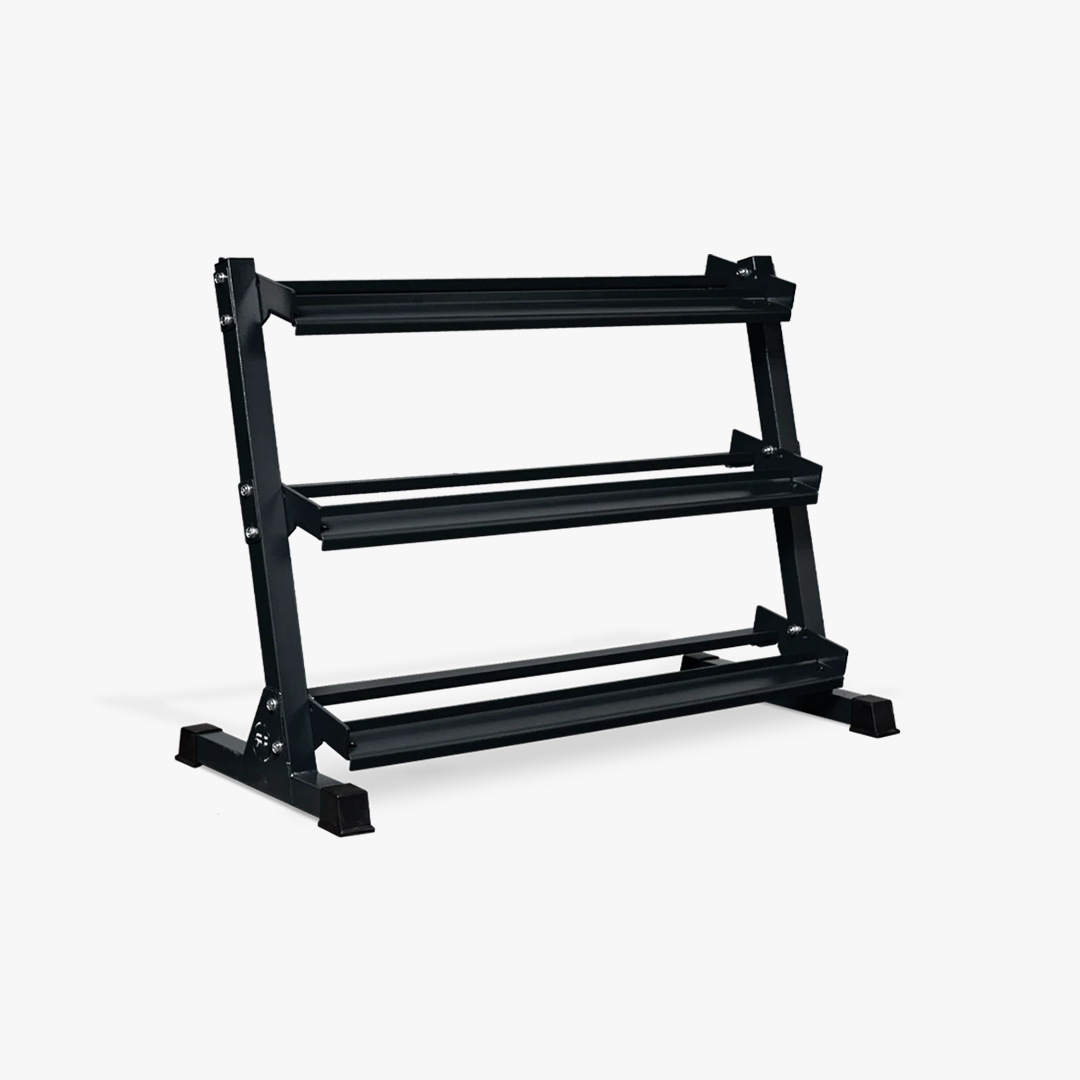 WEB – REP Fitness Dumbbell Storage Rack – Metallic Black – Hero Image