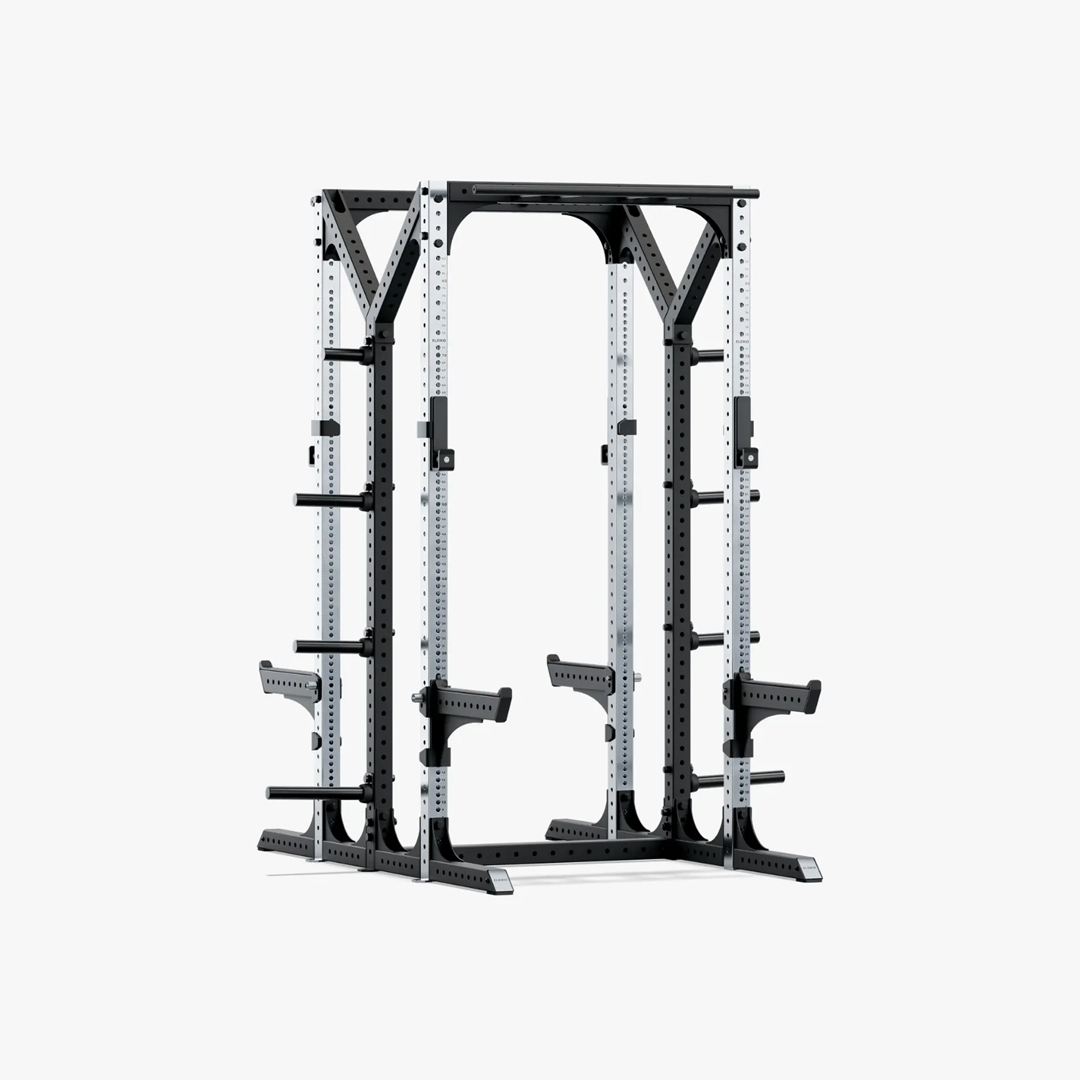 Eleiko Prestera Double Half Rack with Stainless Steel Uprights