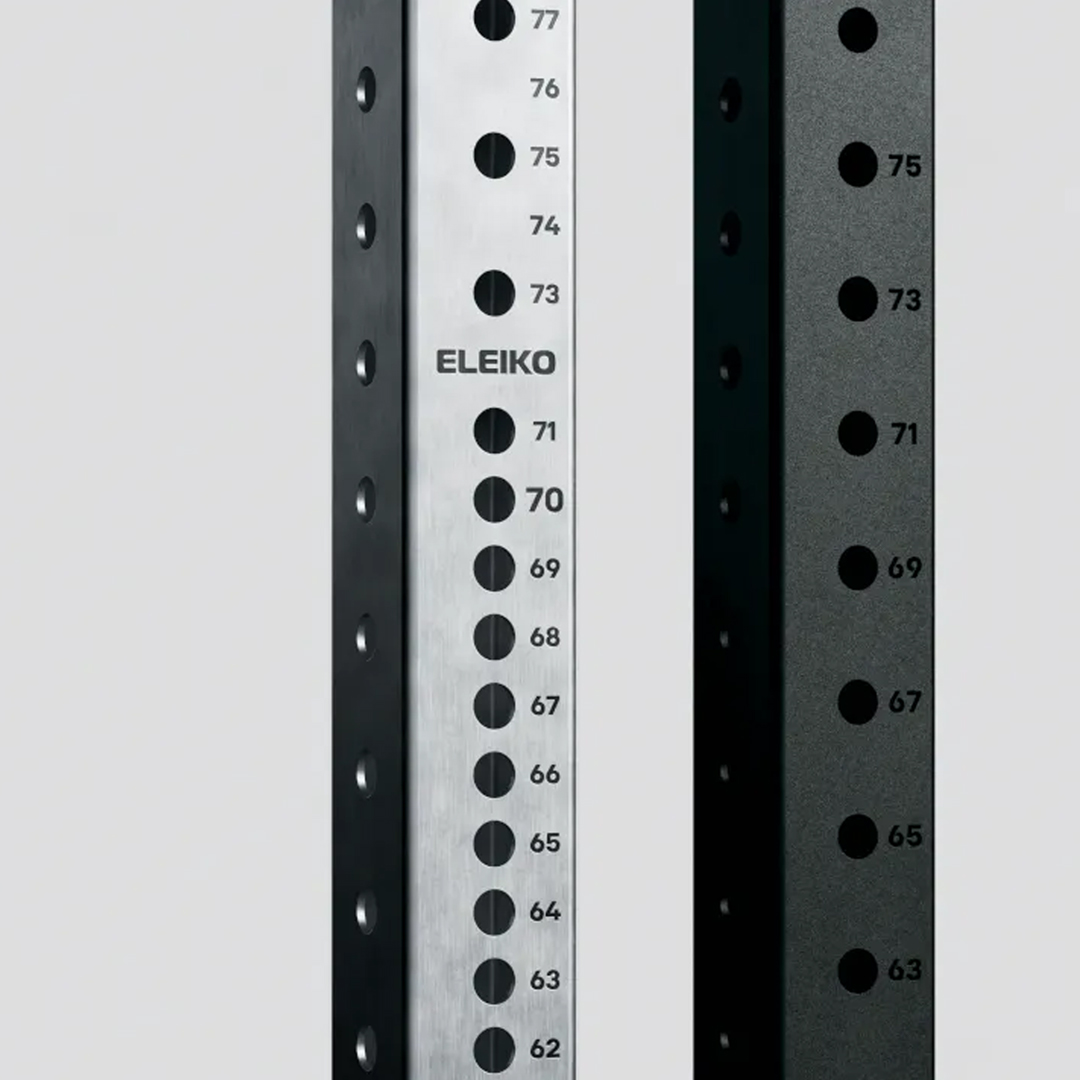 Eleiko Prestera Double Half Rack with Stainless Steel Uprights - Image 2