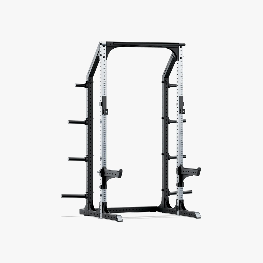 Eleiko Prestera Half Rack with Stainless Steel Uprights