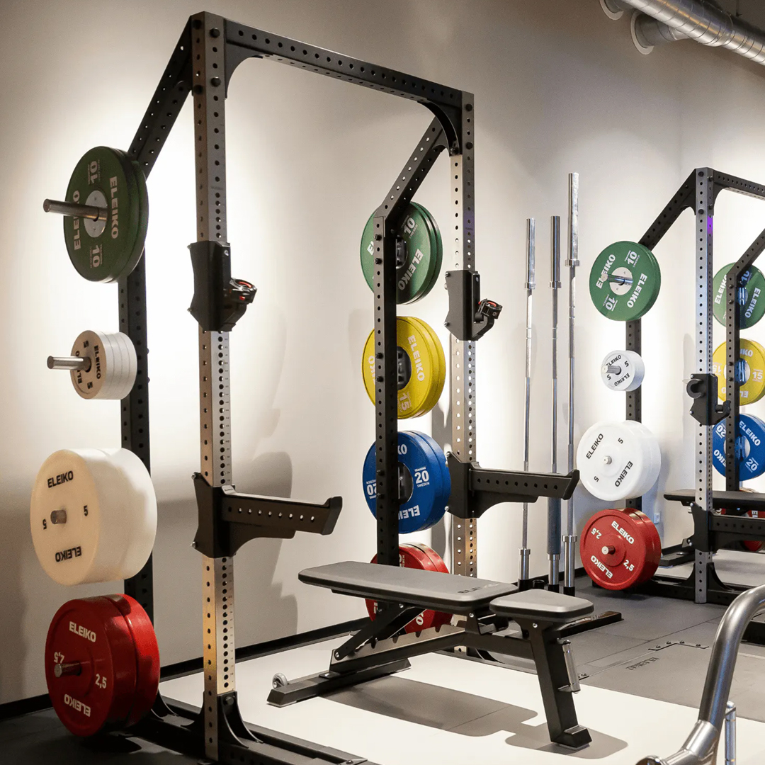 Eleiko Prestera Half Rack with Stainless Steel Uprights - Image 2