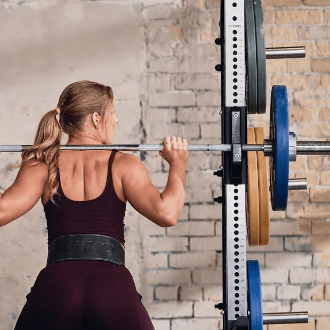 Eleiko Prestera Half Rack with Stainless Steel Uprights - Image 4