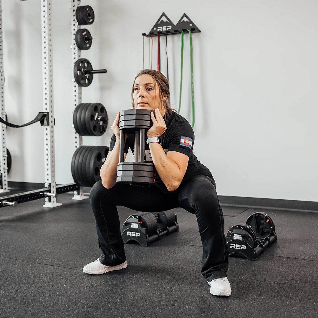 REP QuickDraw Adjustable Dumbbells with Cradle – LB - Image 4