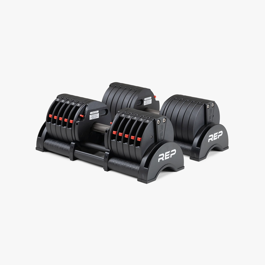 WEB – QuickDraw™ Adjustable Dumbbell – Hero Image