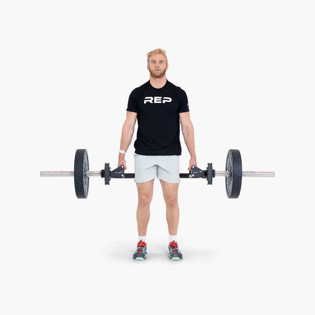 WEB – REP Open Trap Bar w_ STANDARD 25_ Handles – Hero Image