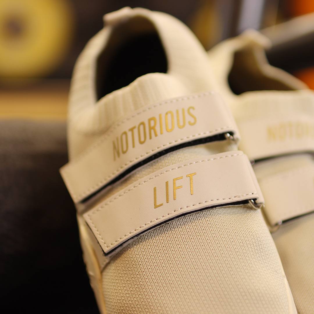 Notorious Lift Sumo Sole Gen 1 - Cream and Gold - Image 3