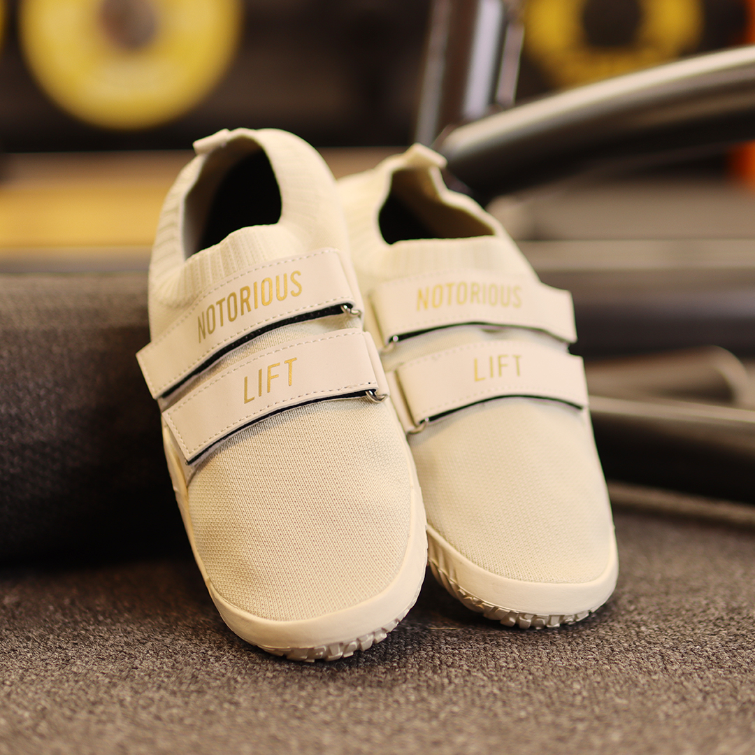 Notorious Lift Sumo Sole Gen 1 - Cream and Gold - Image 2