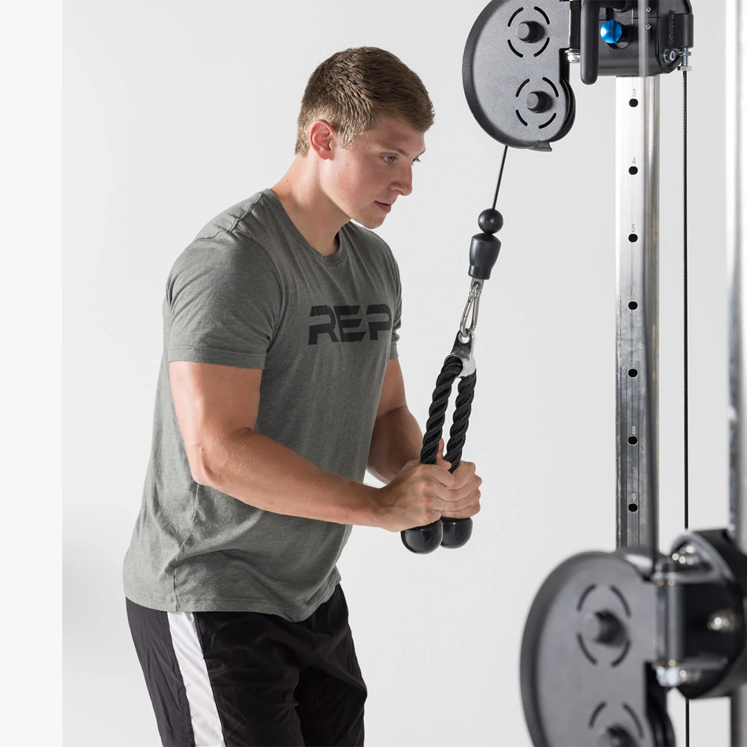 REP Tricep Rope Cable Attachment - Image 4