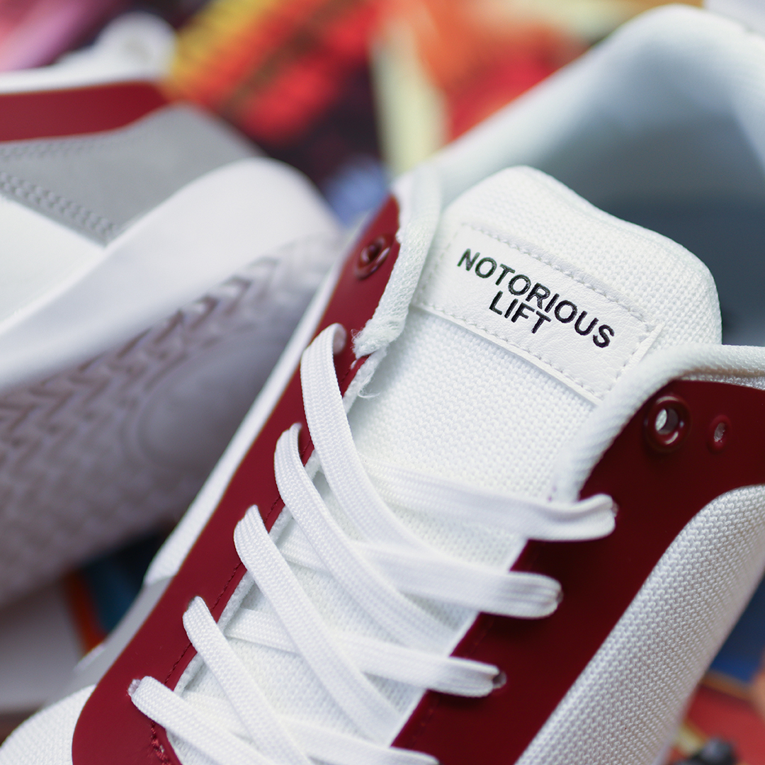 Notorious Lift Radix Maroon Grey - Image 6