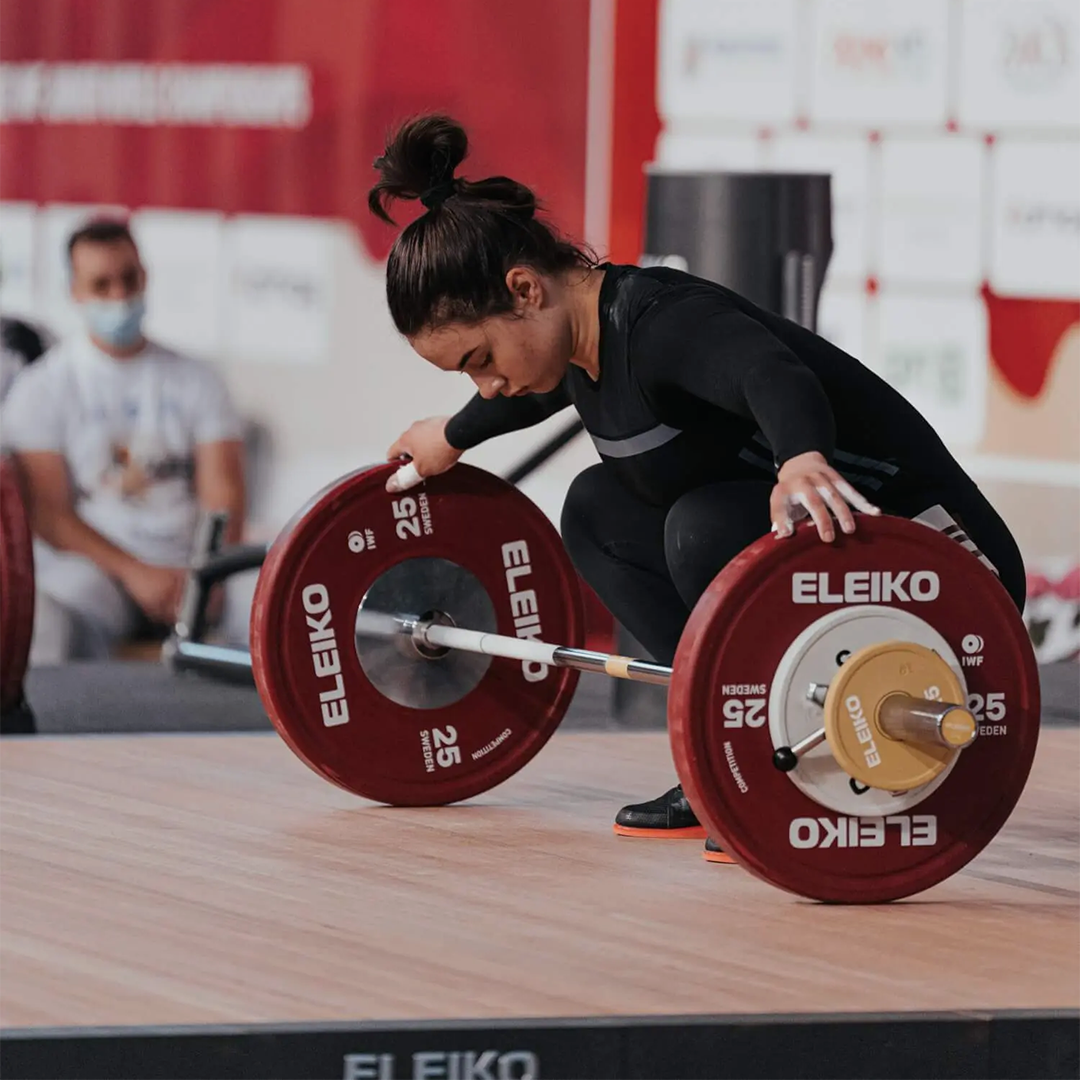 Eleiko IWF Weightlifting Competition Bar 15KG - Image 2