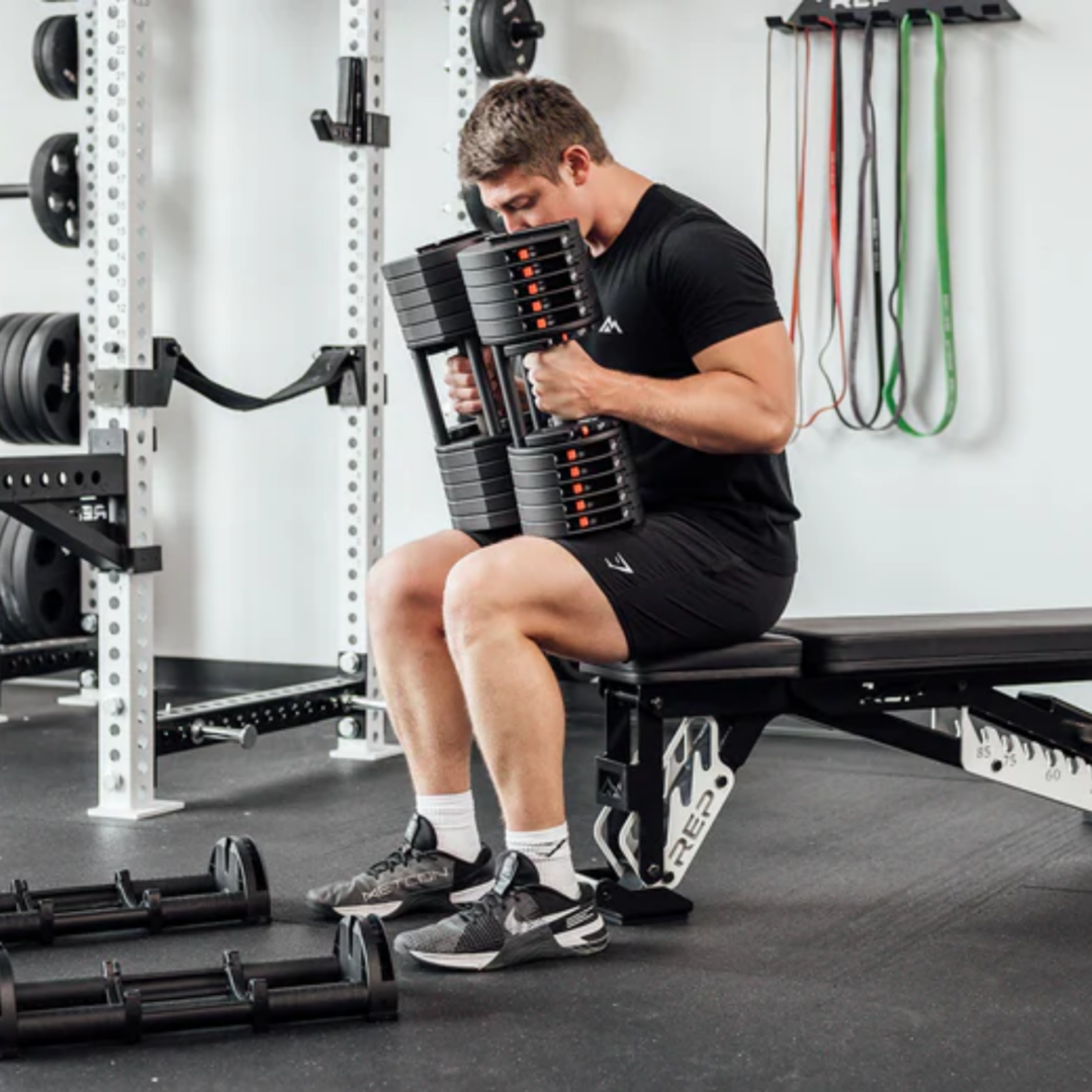 REP QuickDraw Adjustable Dumbbells with Cradle – KG - Image 11