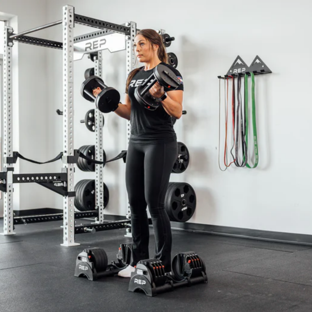 REP QuickDraw Adjustable Dumbbells with Cradle – KG - Image 13