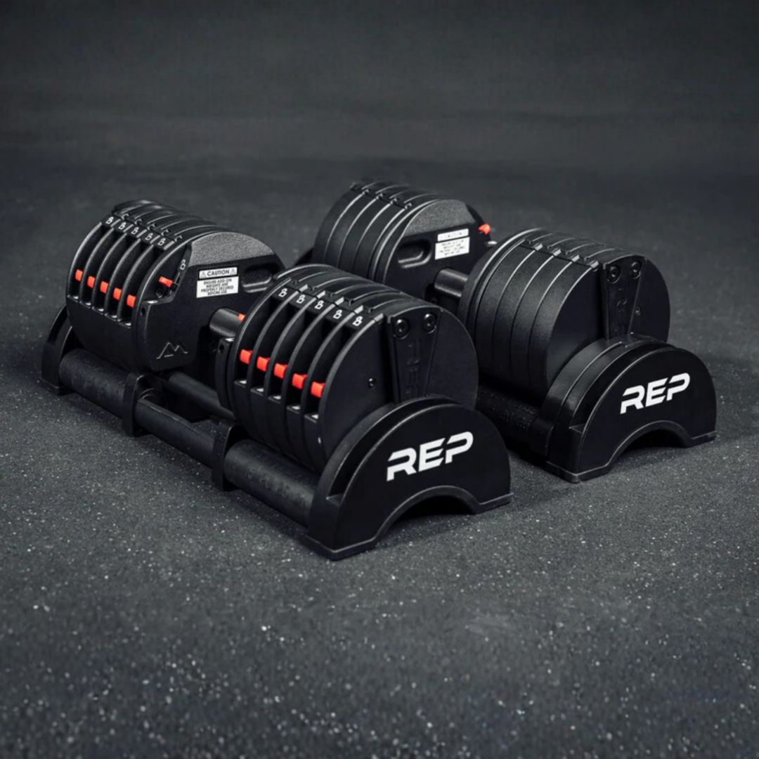 REP QuickDraw Adjustable Dumbbells with Cradle – KG - Image 3