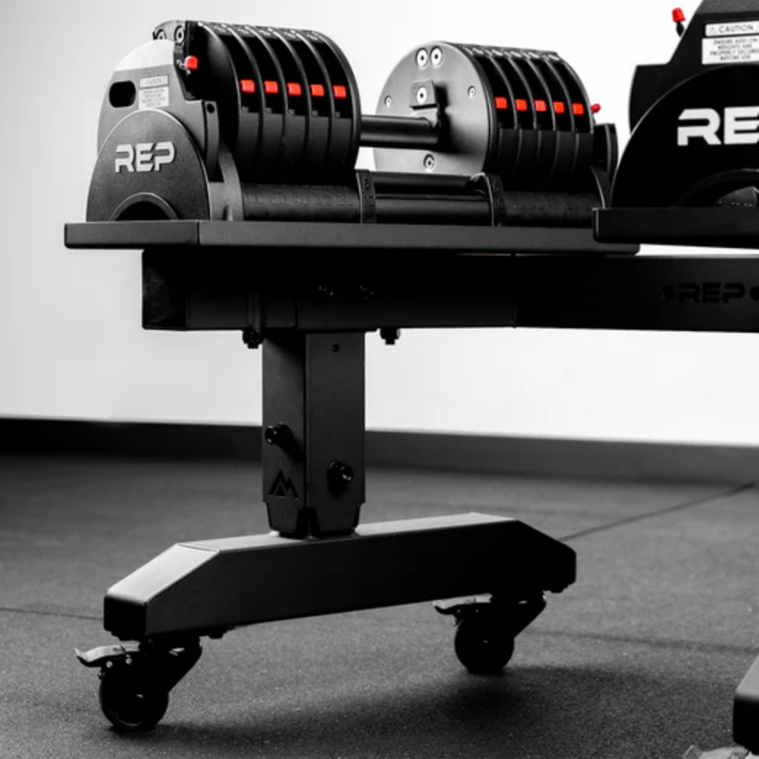 REP QuickDraw Adjustable Dumbbells with Cradle – KG - Image 5