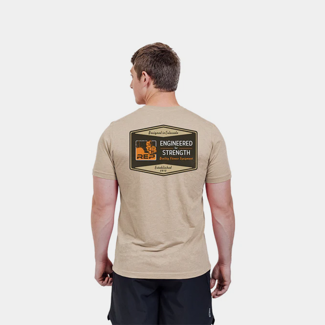 REP Men's Engineered Tri-Blend Crew T-Shirt - Image 3