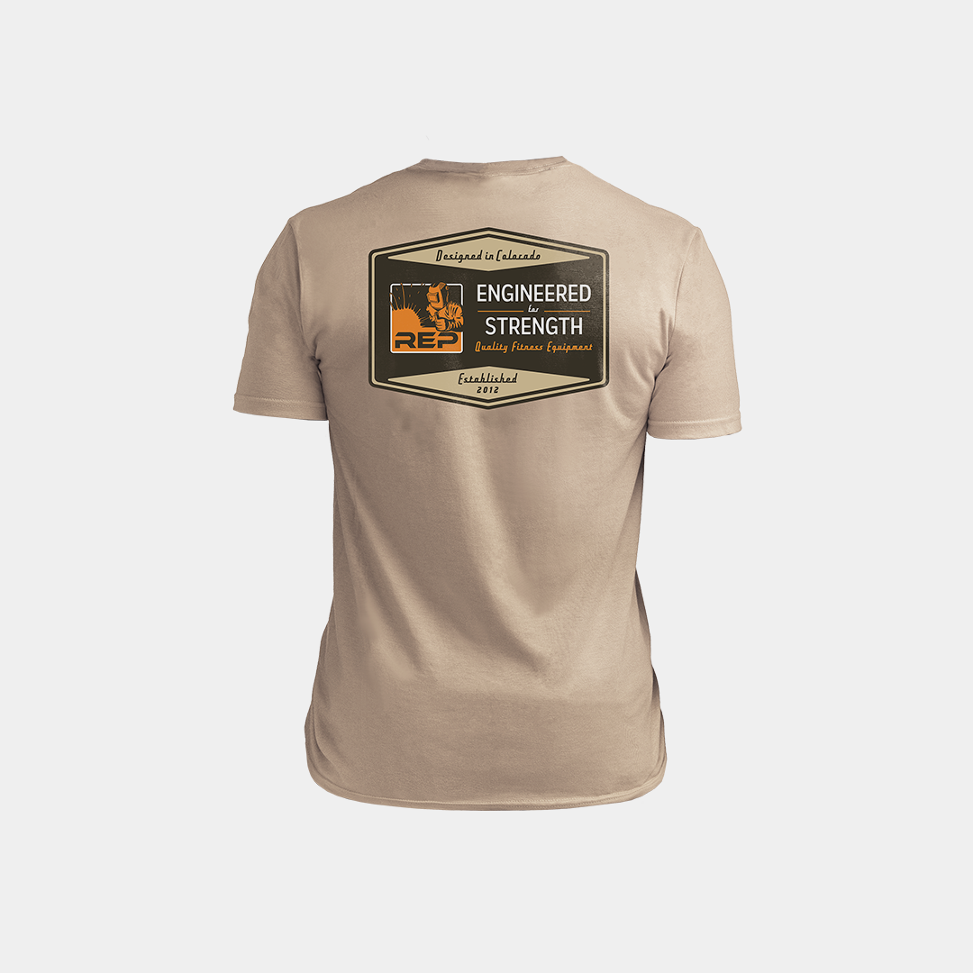 REP Men's Engineered Tri-Blend Crew T-Shirt - Image 2