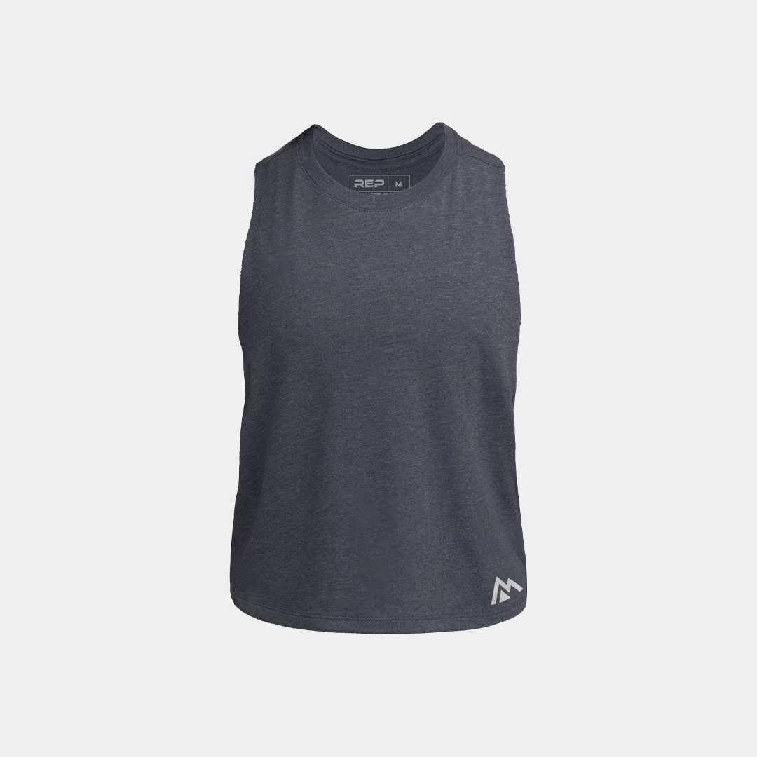 REP Women's Peak Cropped Dual - Blend Tank - Image 4