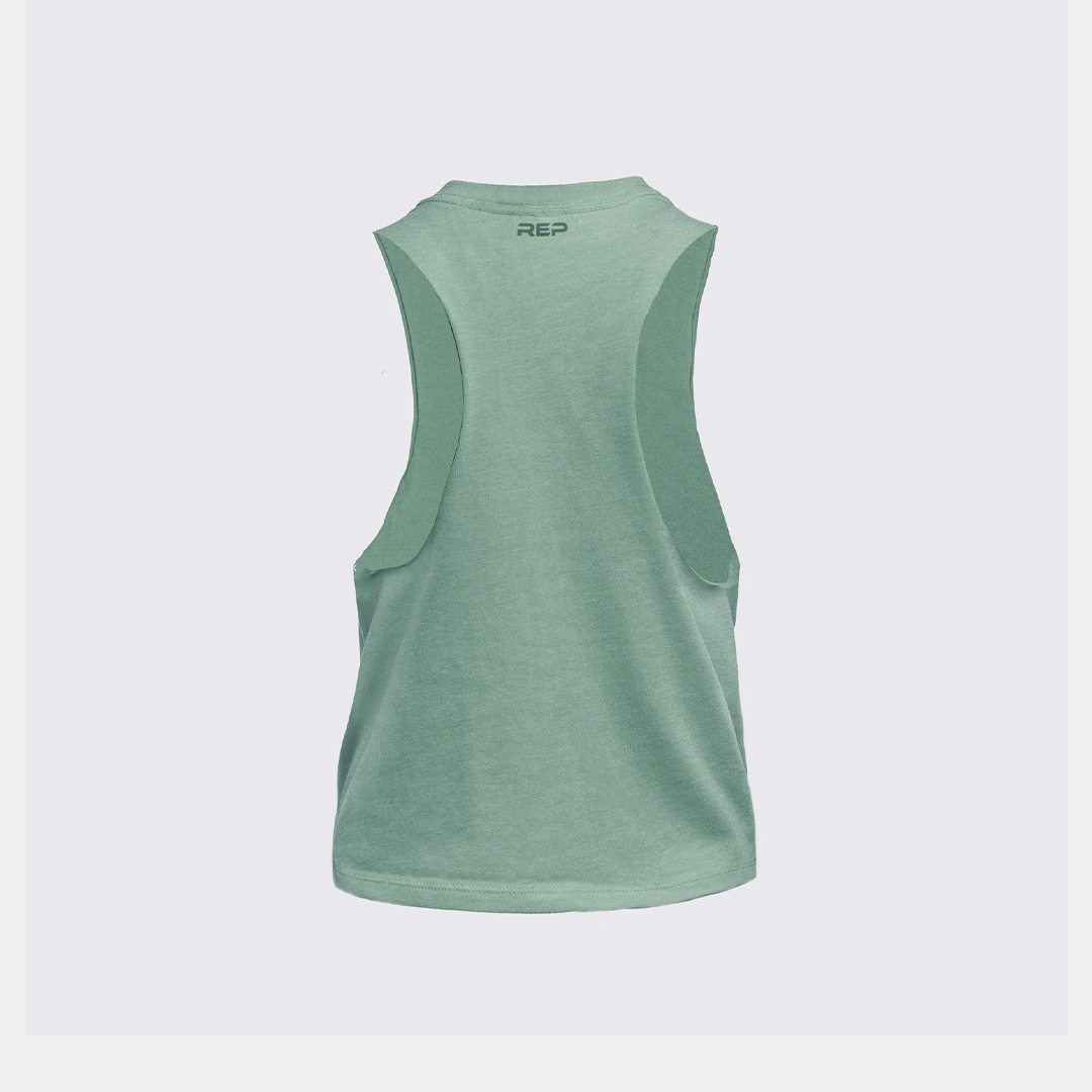 REP Women's Peak Cropped Dual - Blend Tank - Image 2